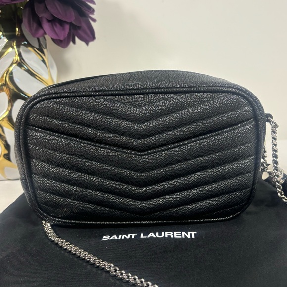 Gorgeous YSL Mini Lou Bag Black Sold - Picture 2 of 16